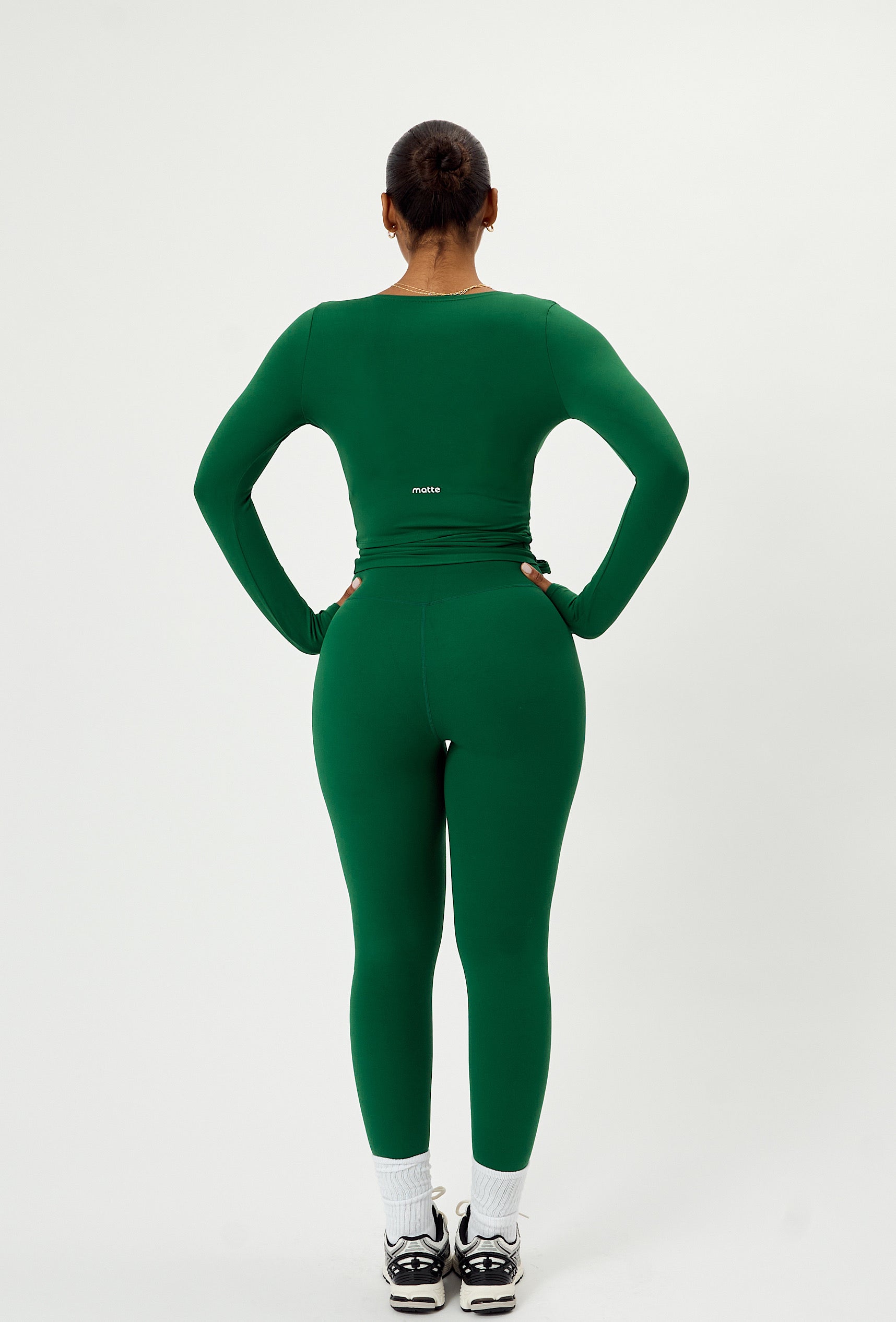 Forma Wrap Top - Fern