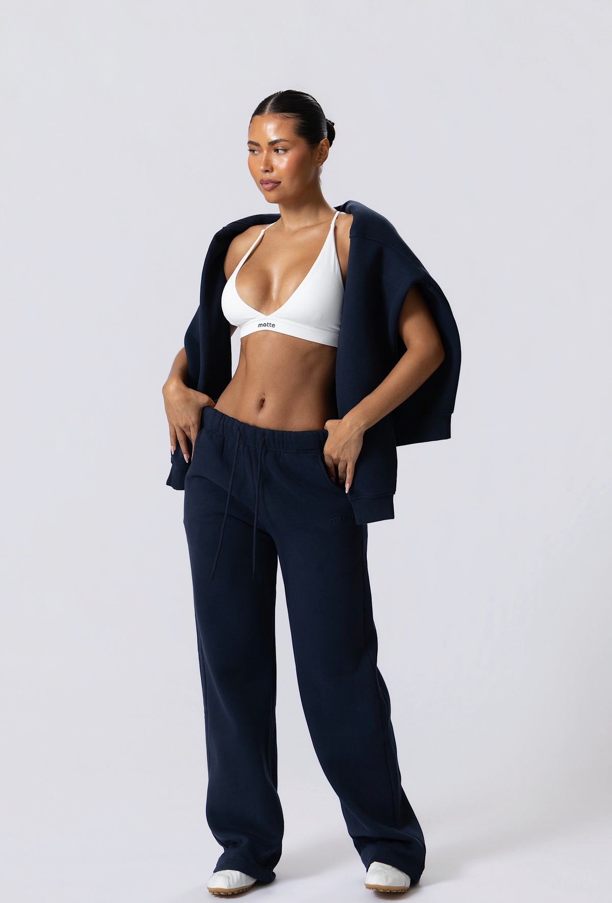 Staple Wide Leg - Navy