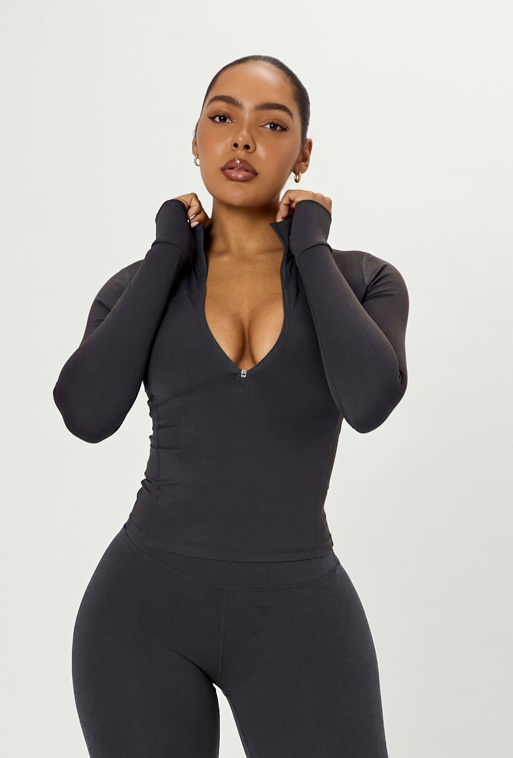 Contour Half Zip - Slate