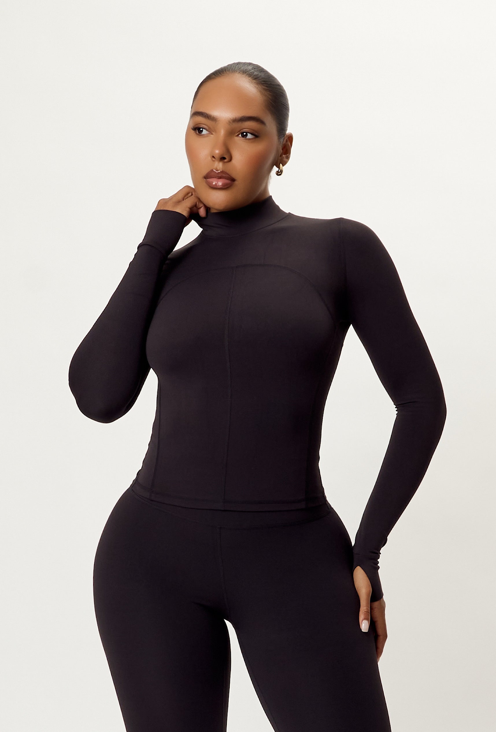 Contour Long Sleeve - Black