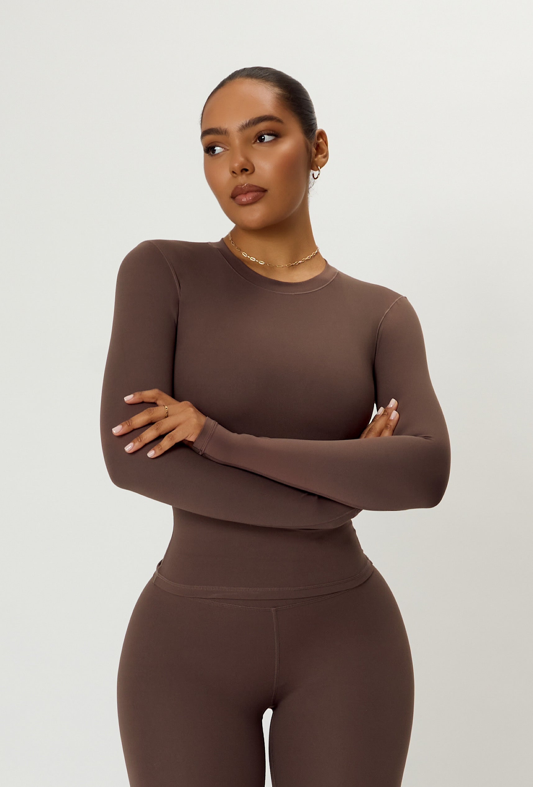 Cloudform Long Sleeve - Cocoa