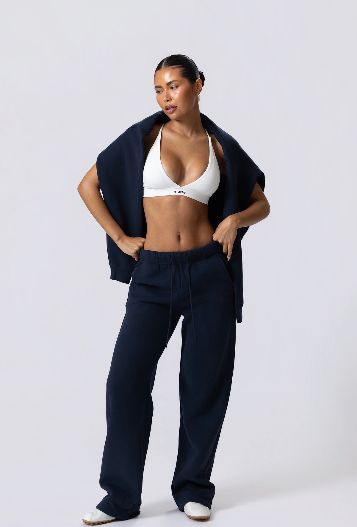 Staple Wide Leg - Navy
