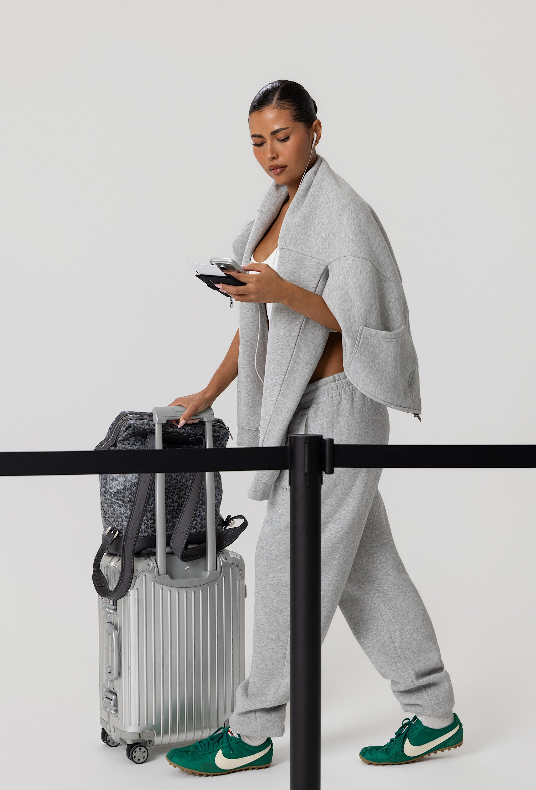 Staple Boyfriend Hoodie - Heather Gray