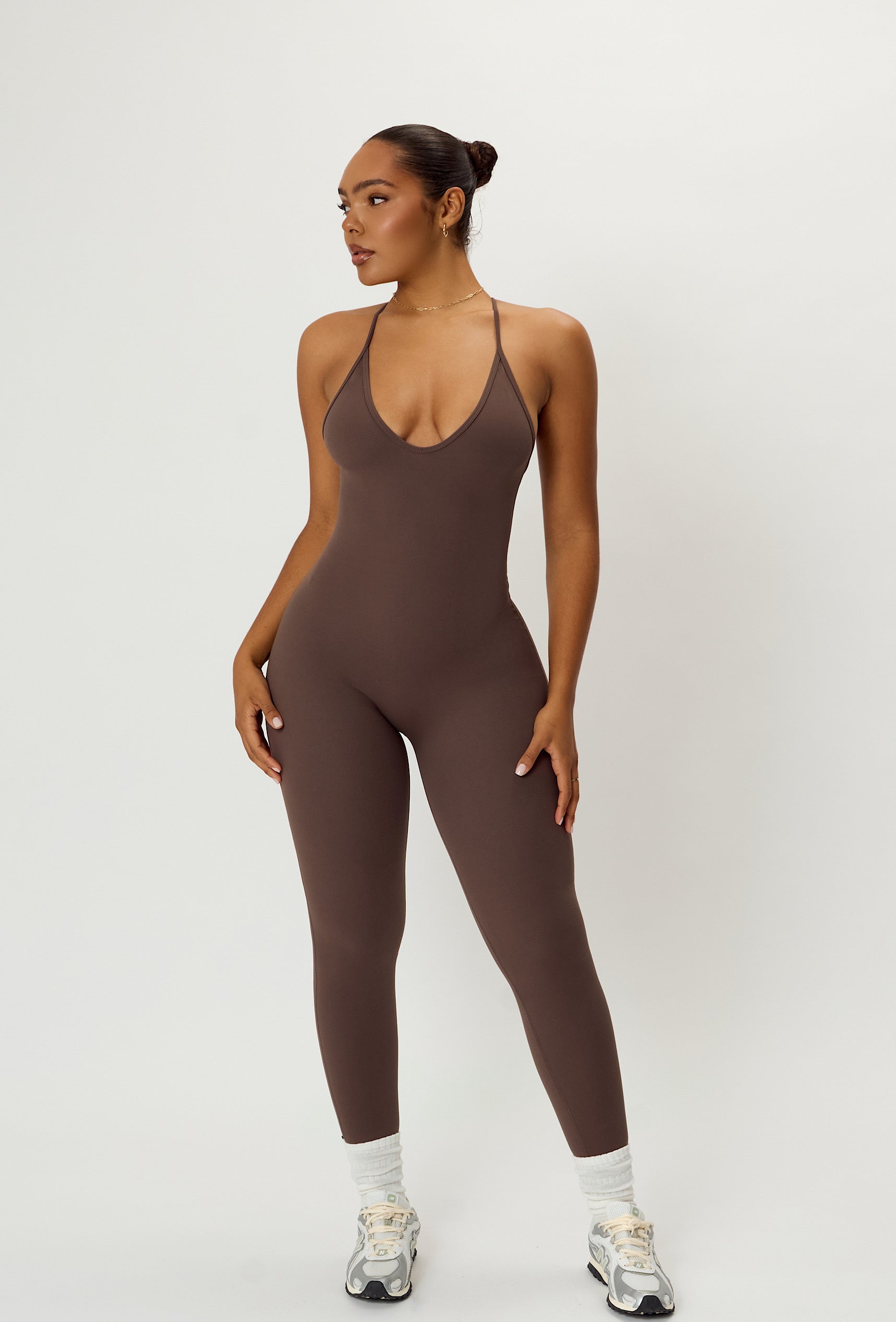 Layer One Jumpsuit - Cocoa
