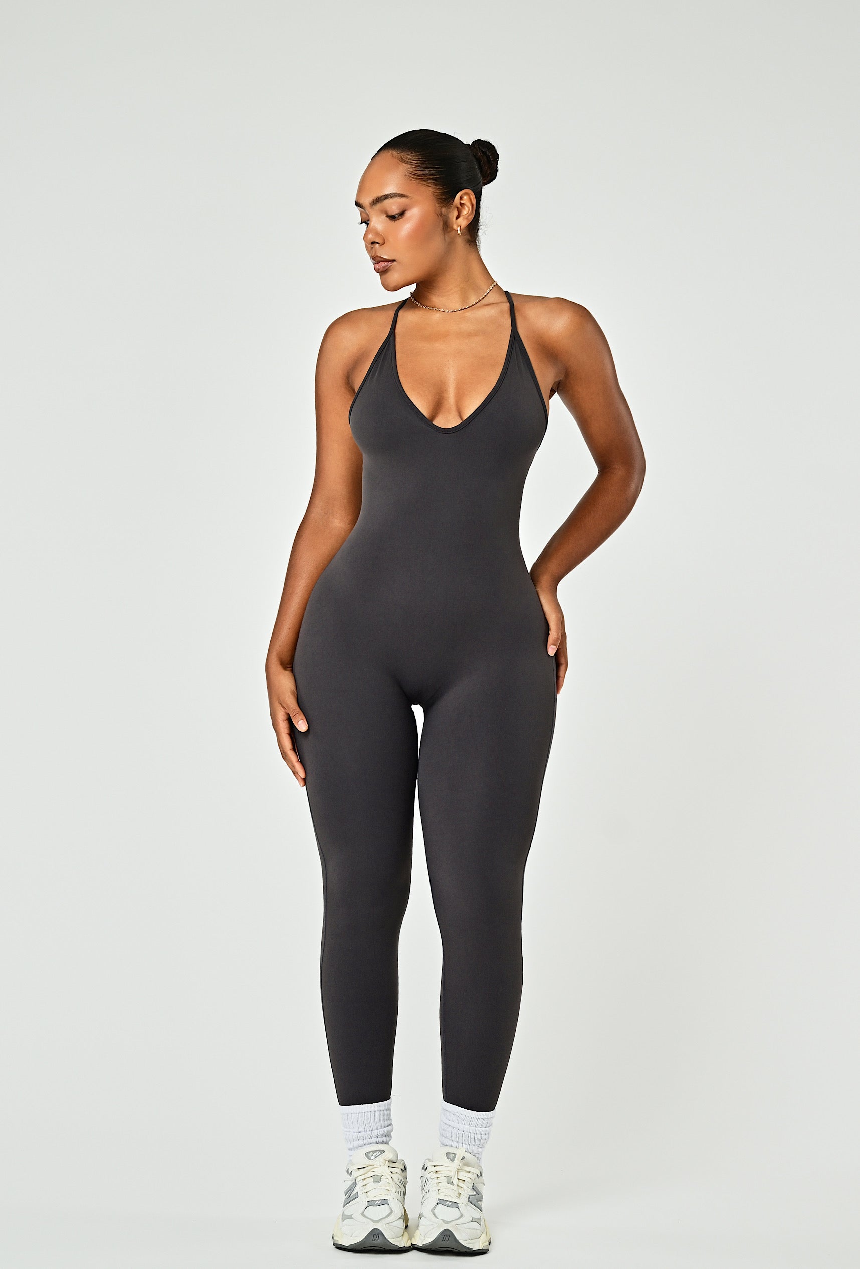 Layer One Jumpsuit - Slate Gray