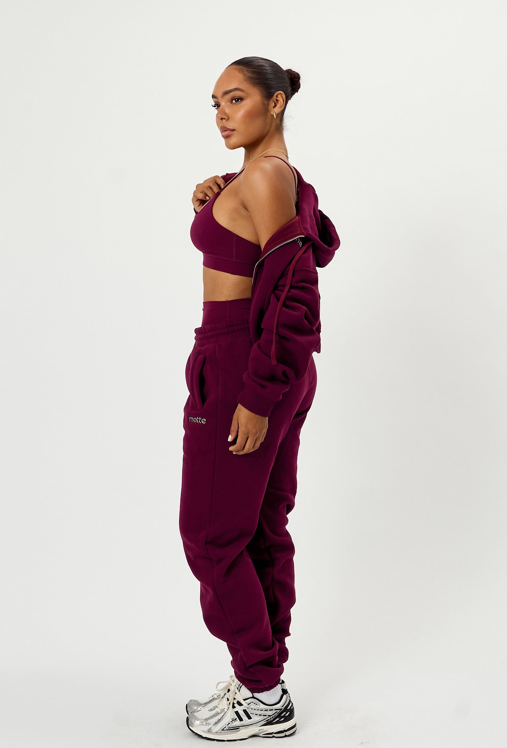 Staple Jogger - Burgundy