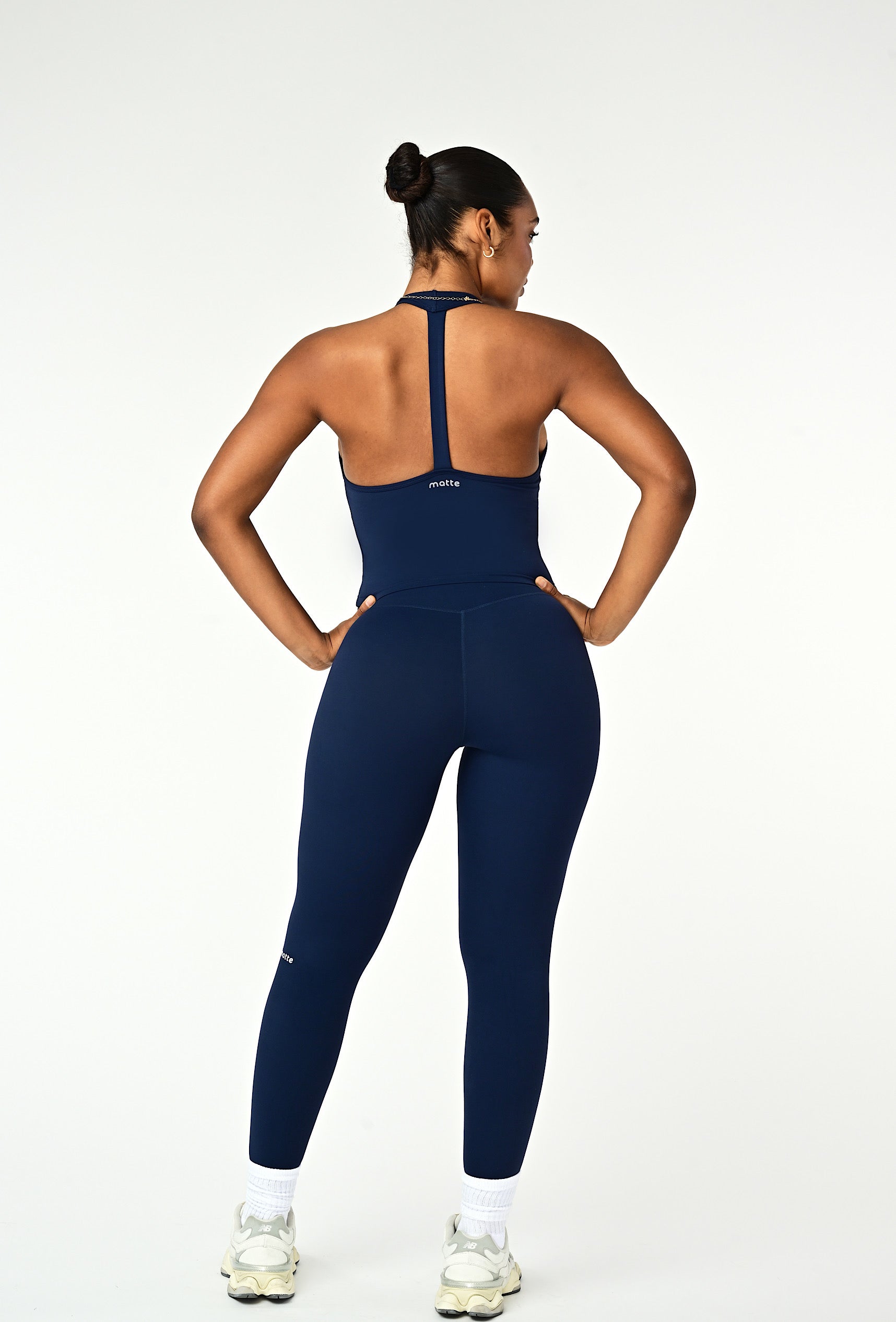 Linea Halter Top - Navy