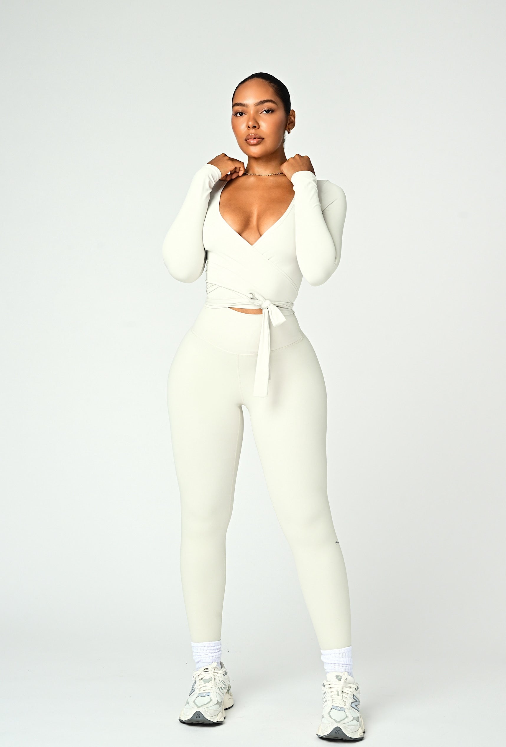 Forma Wrap Top - Vanilla