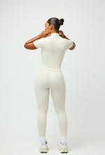 Contour Mock Neck - Vanilla