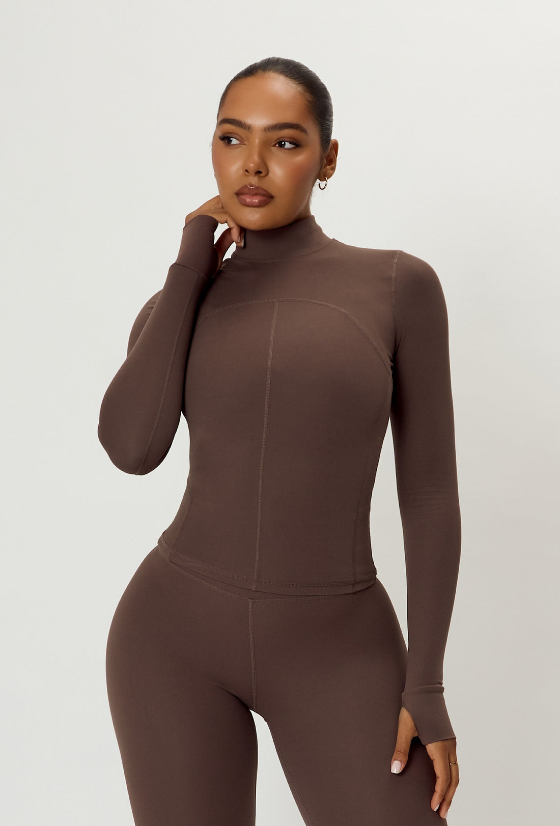 Contour Long Sleeve - Cocoa