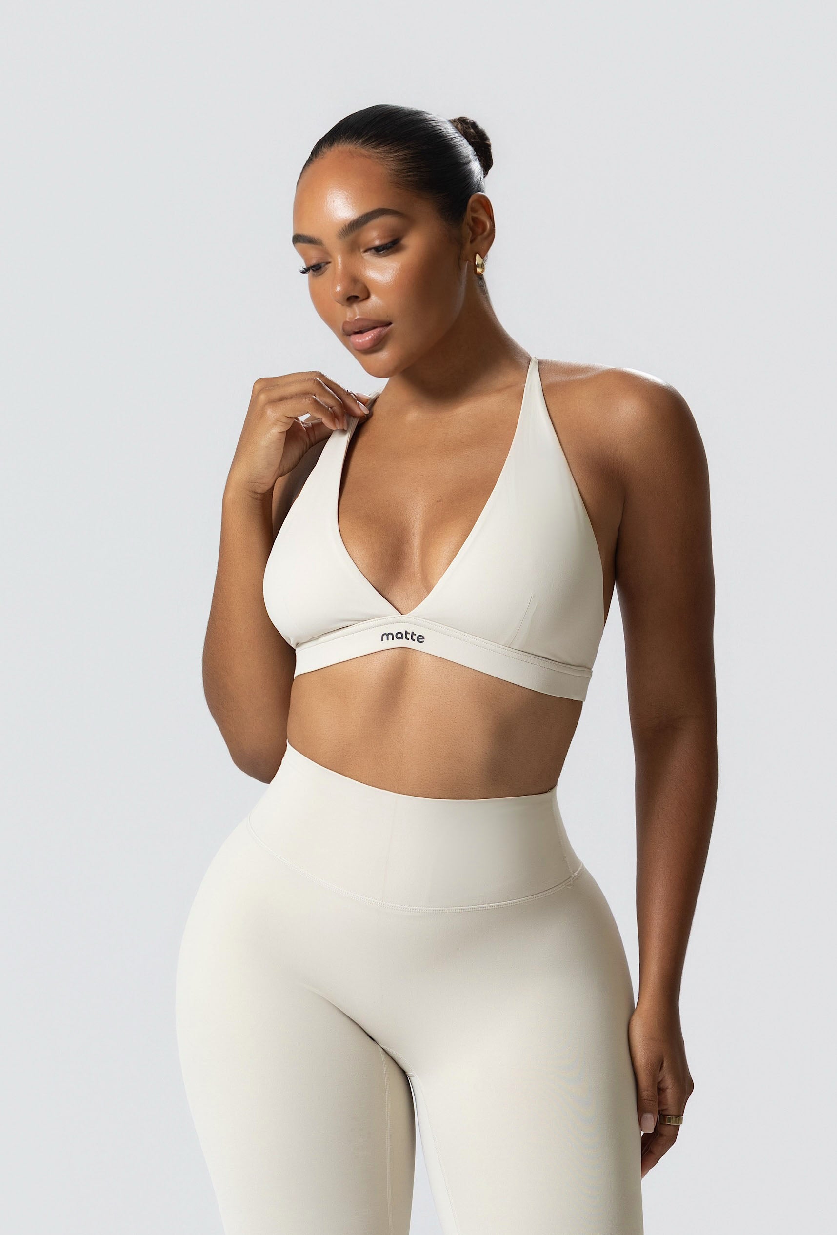 Softsculpt Triangle Bra - Iced Vanilla