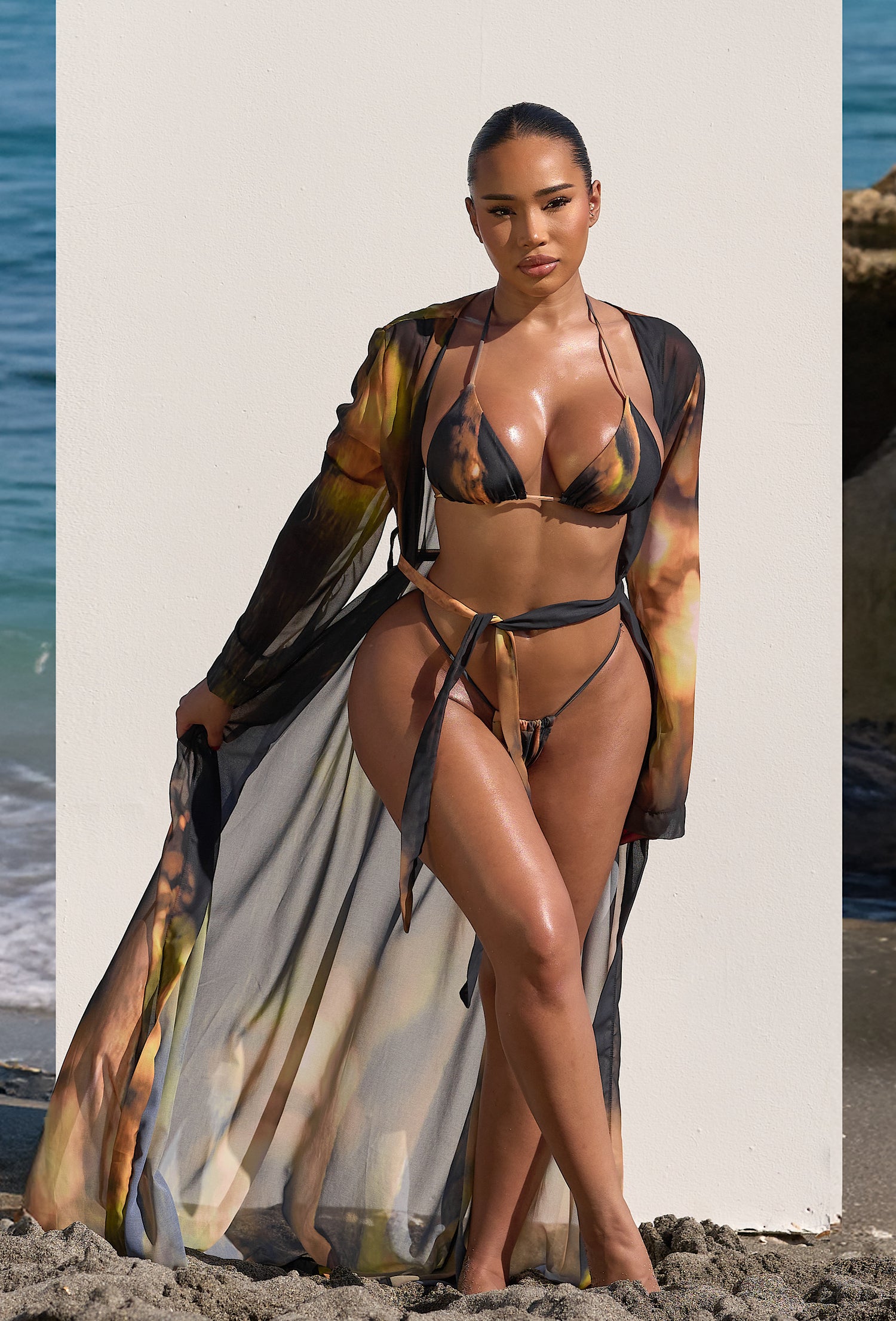 Achilles Sheer Cover Up - Solara Romance