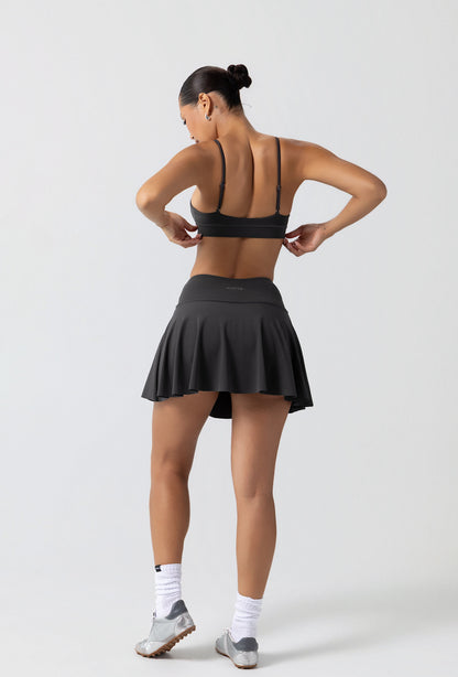 Lounge Tennis Skirt -Slate Gray Galaxy