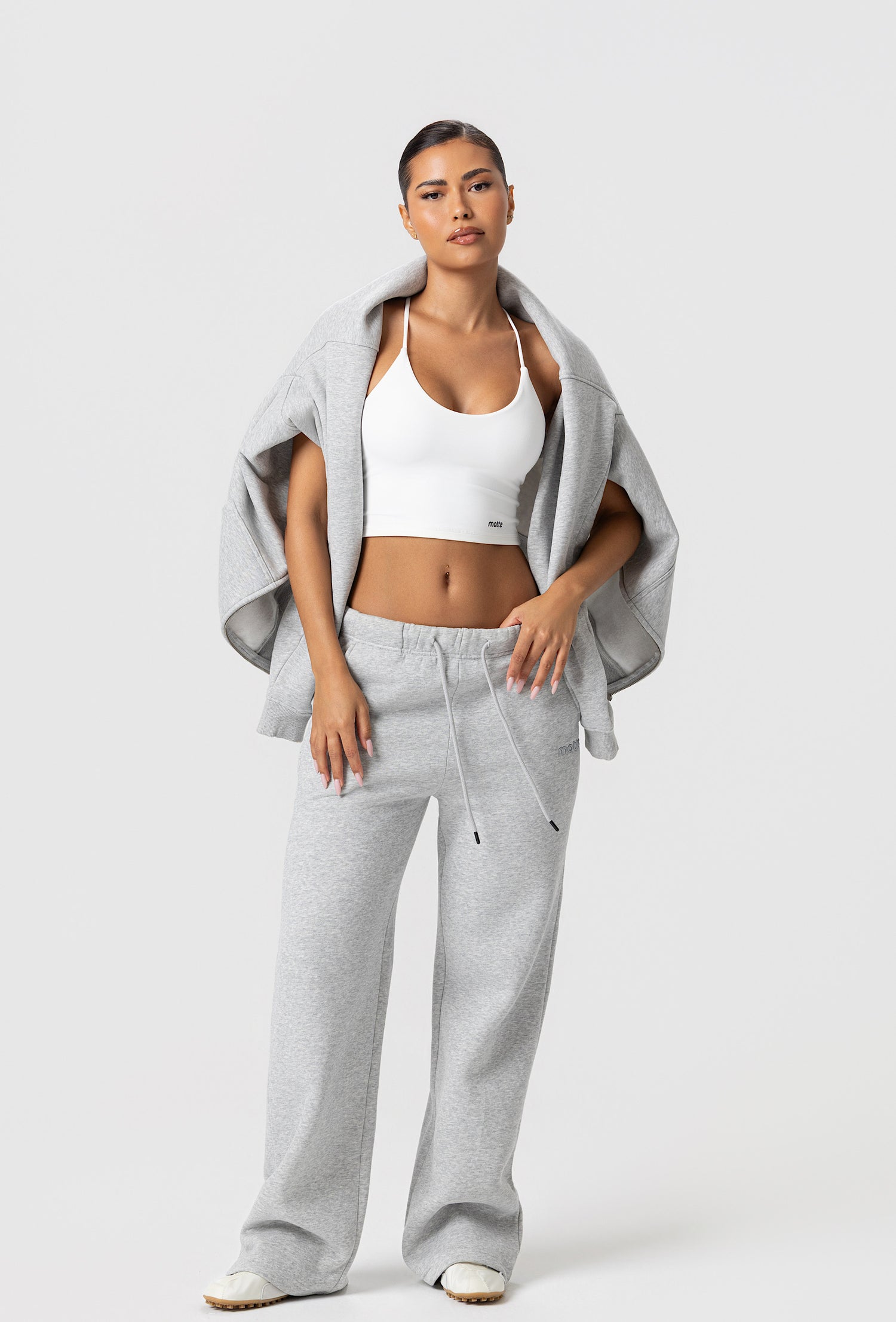 Staple Wide Leg - Heather