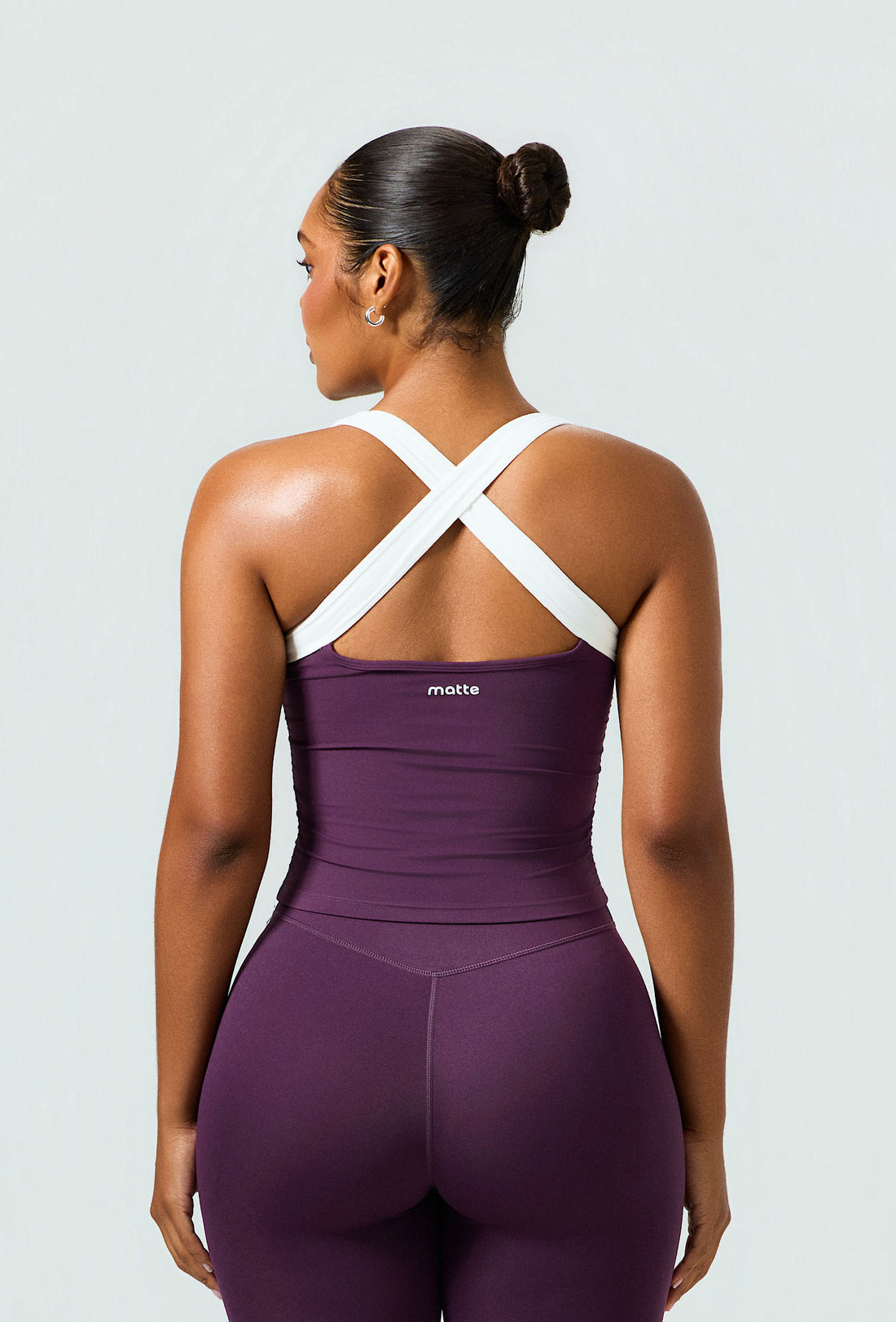 Soft Cinch Tank - Plum