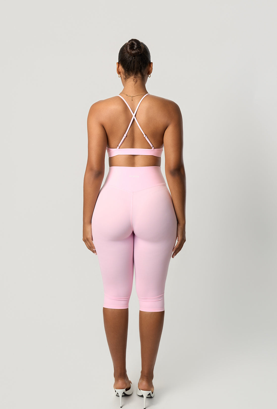 Capri Essential Legging - Ballet Pink