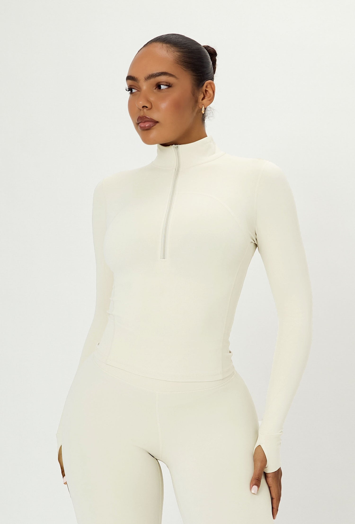 Contour Half Zip - Vanilla