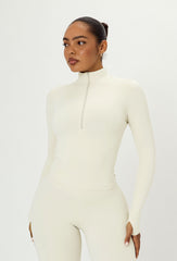 Contour Half Zip - Vanilla