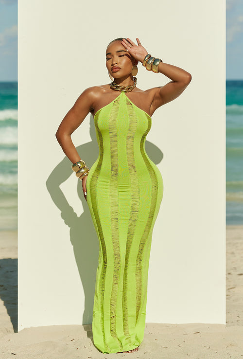 Matte Resort Alexandra Dress - Citrus