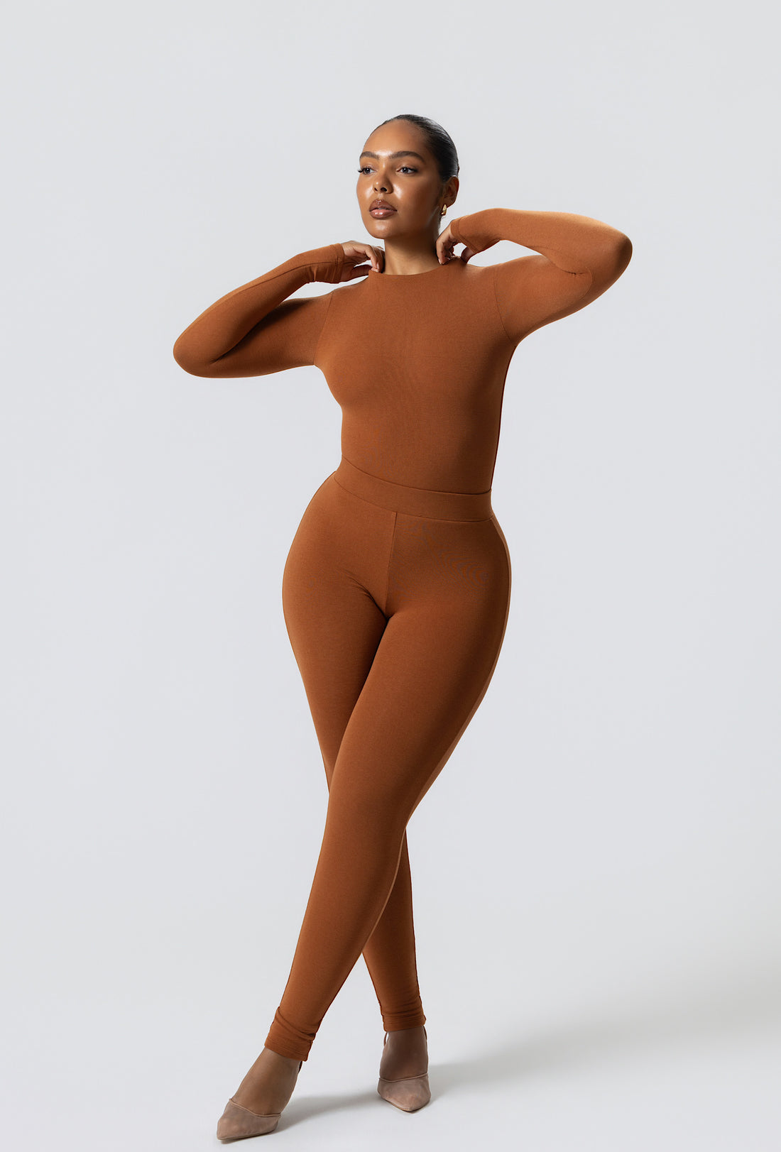 Matte Basix Sculpt Leggings - Sienna