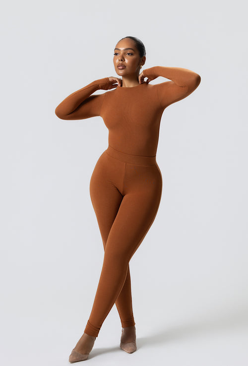 Matte Basix Sculpt Leggings - Sienna