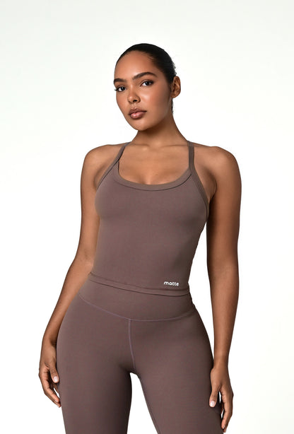 Crossflow Tank - Soft Cocoa