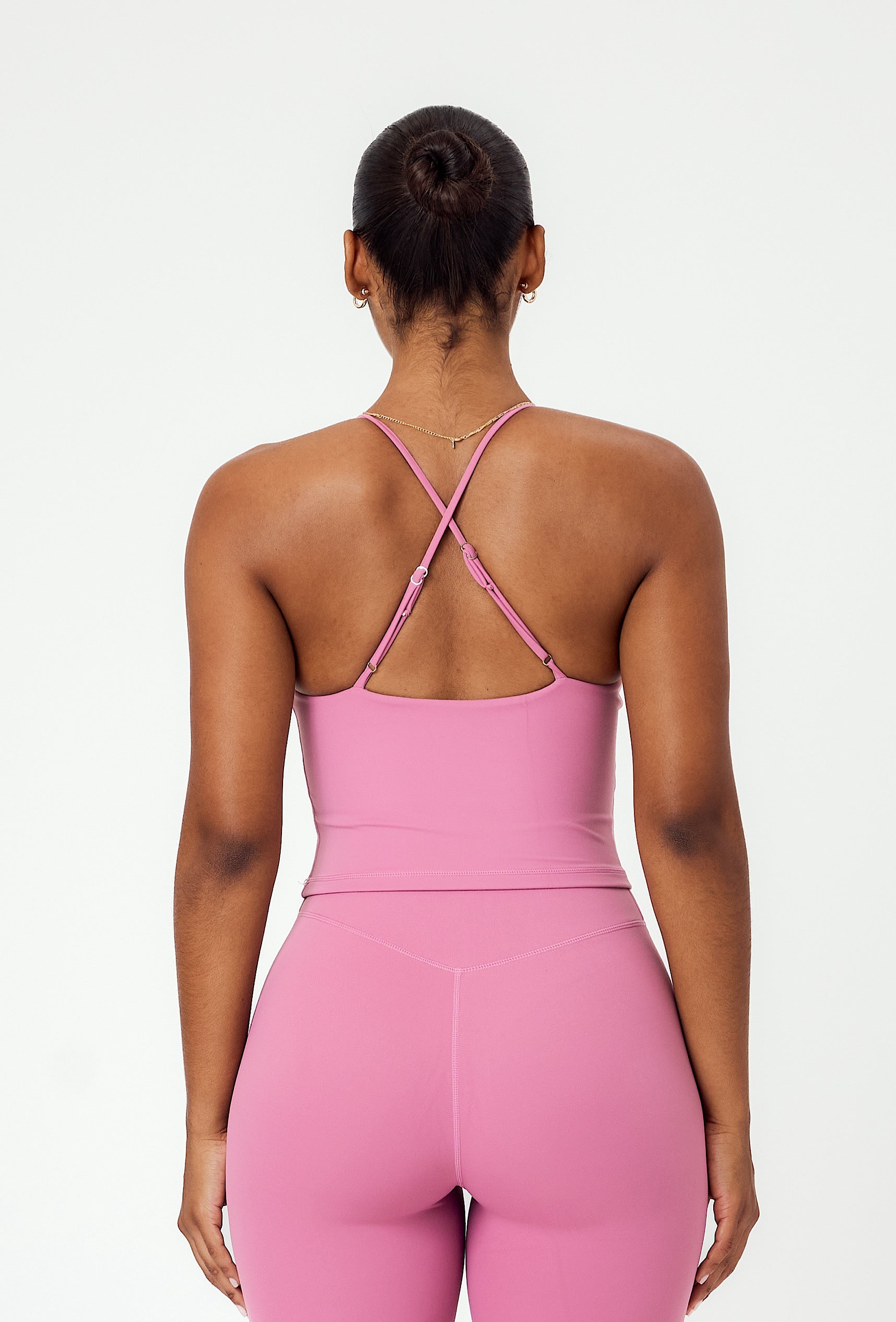 Bareform Double Layer Tank - Pink Cloud