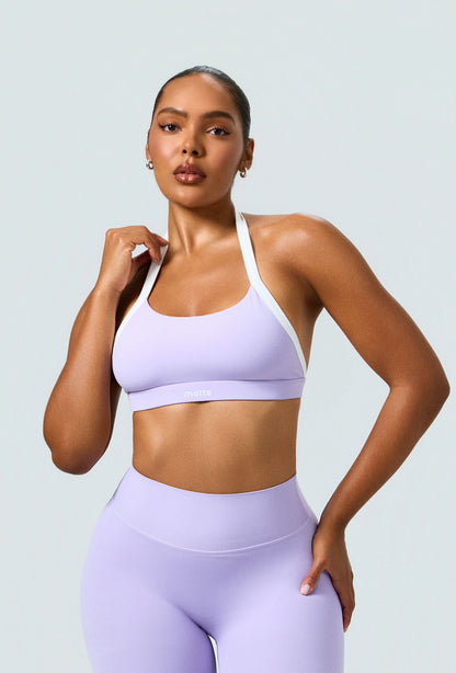 Form Halter Bra - Lilac