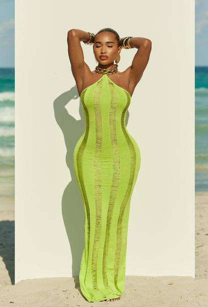 Matte Resort Alexandra Dress - Citrus