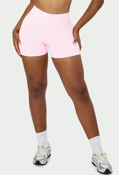 Essential 4&quot; Biker Shorts - Ballet Pink