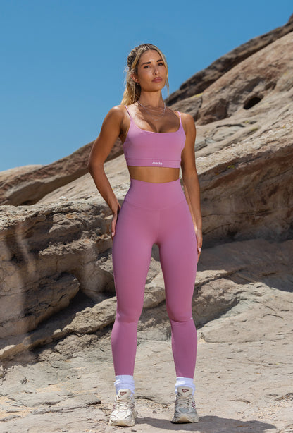 Essential Legging - Pink Cloud