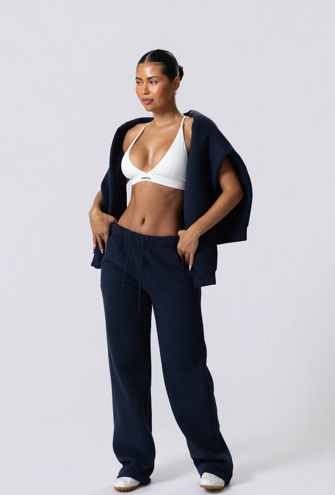 Staple Wide Leg - Navy