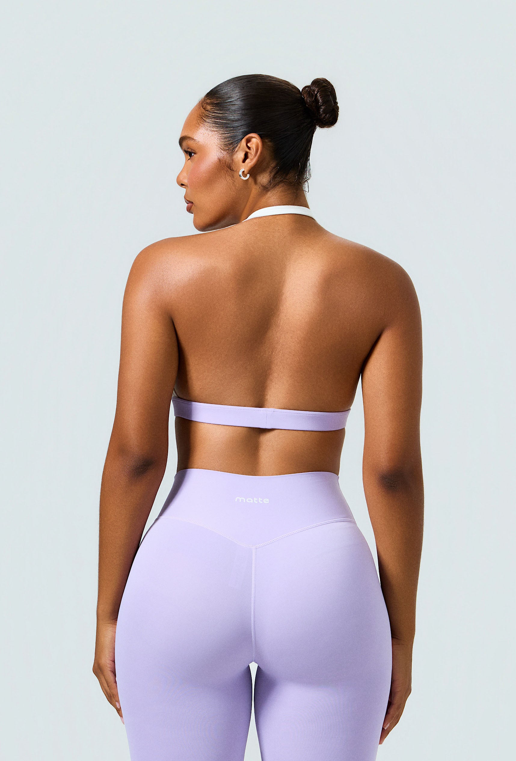 Form Halter Bra - Lilac