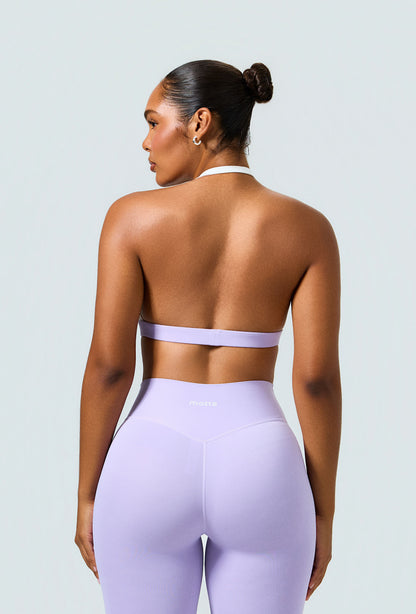 Form Halter Bra - Lilac