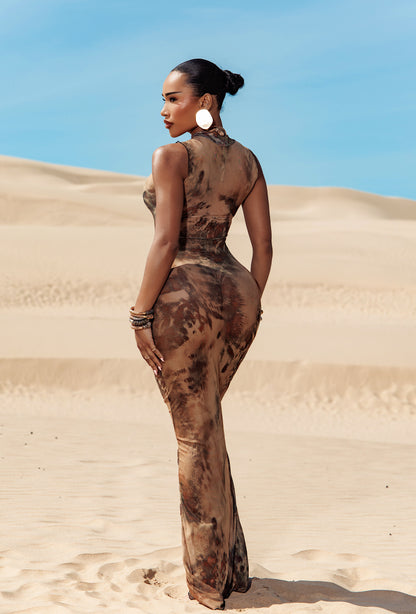 Atticus Cover Up Dress - Moroccan Sands