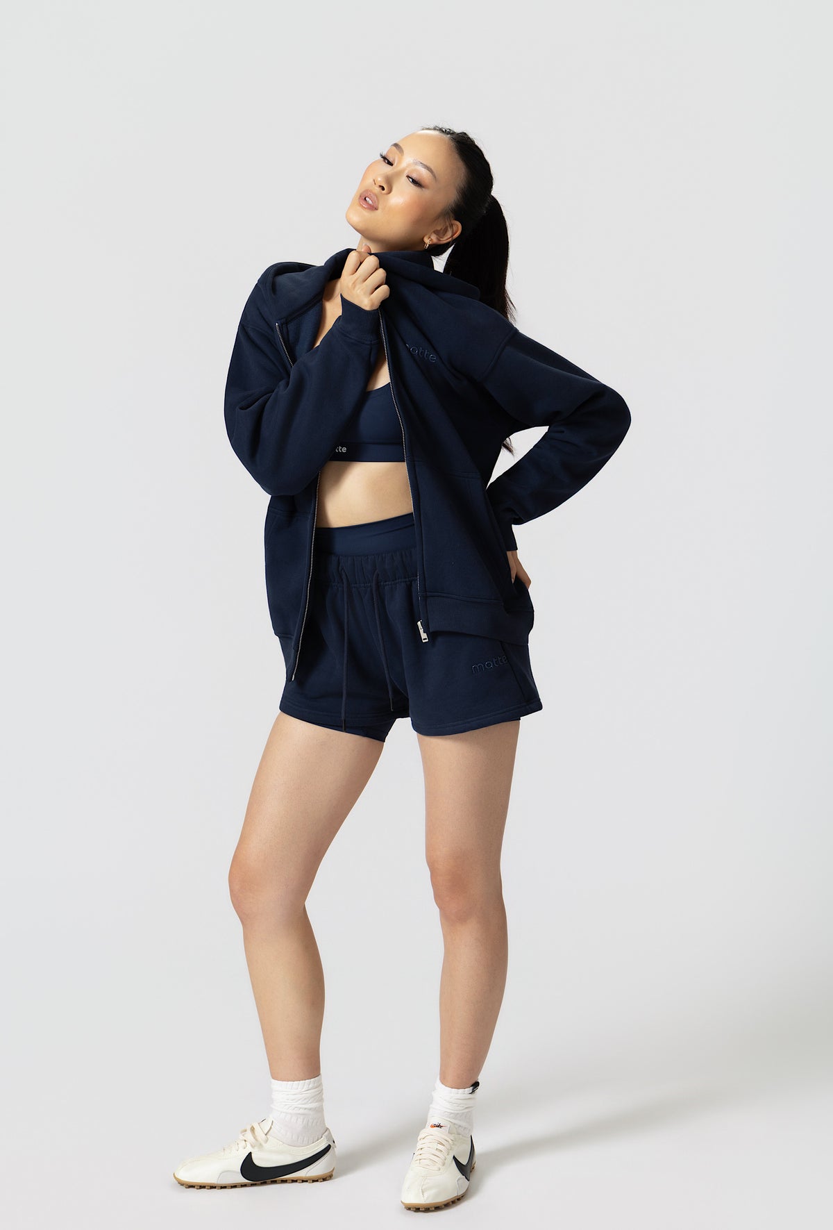 Staple Boyfriend Hoodie - Navy