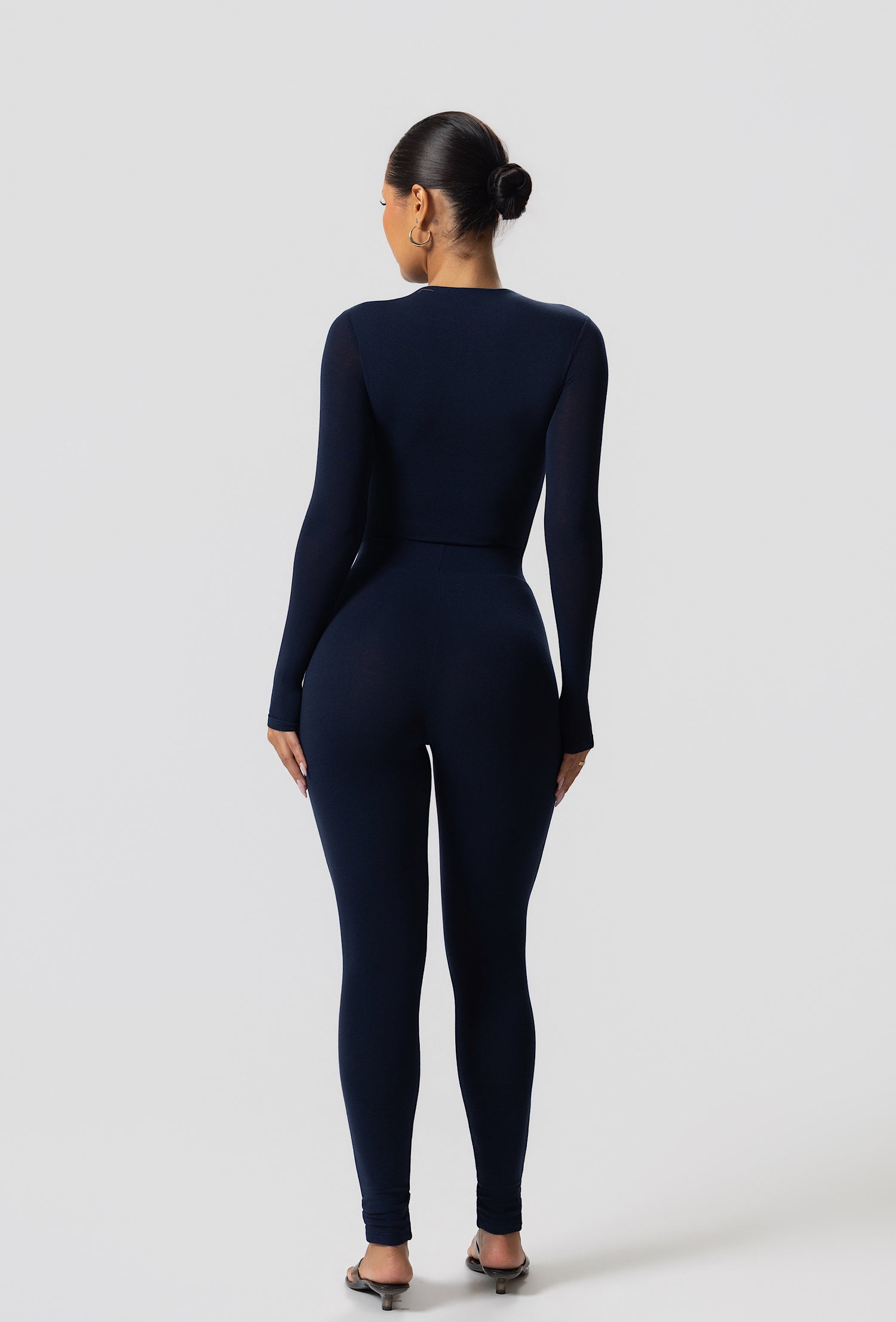 Matte Basix Sculpt Leggings - Navy