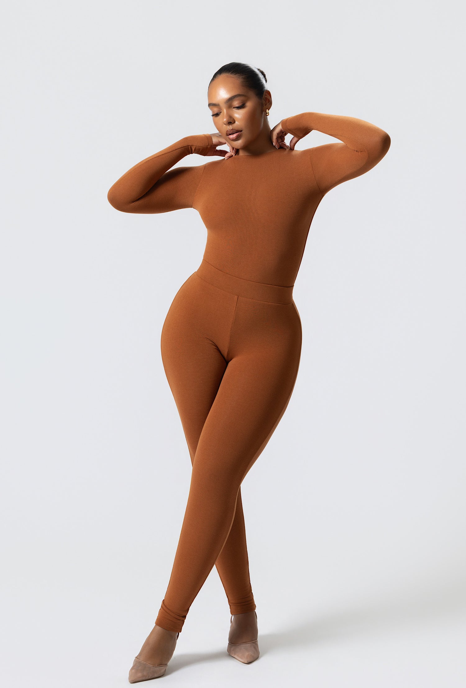 Matte Basix Sculpt Leggings - Sienna