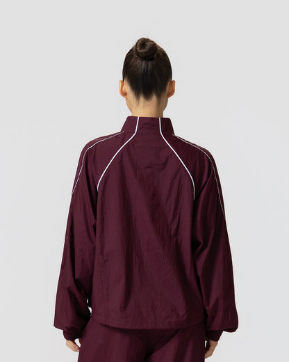 Academy Windbreaker - Burgundy