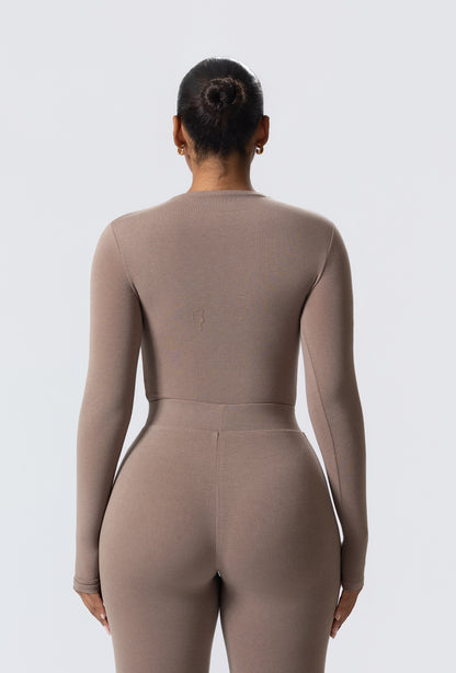 Matte Basix Sculpt Bodysuit - Nude