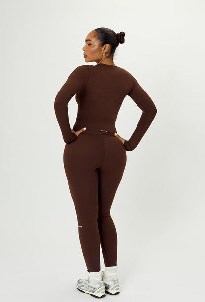 Cloudform Long Sleeve - Espresso