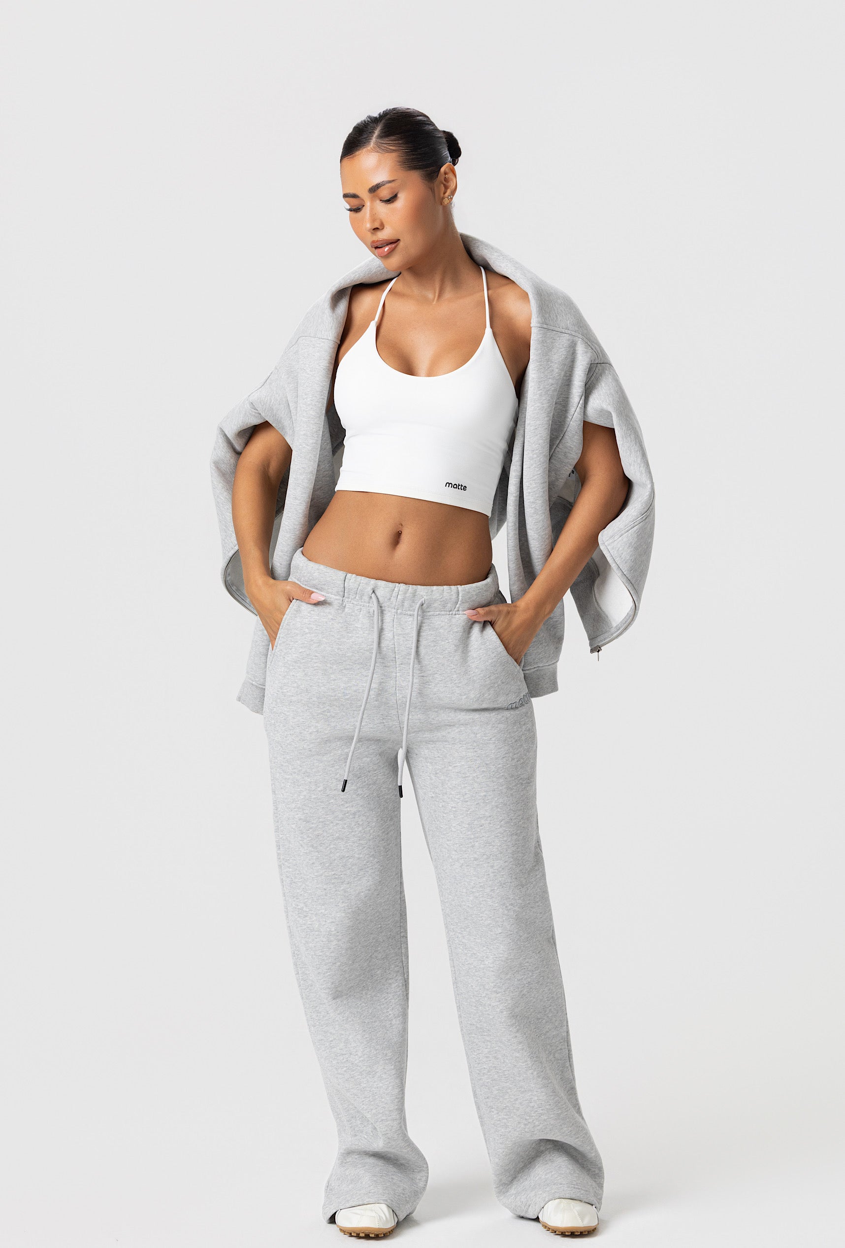 Staple Wide Leg - Heather