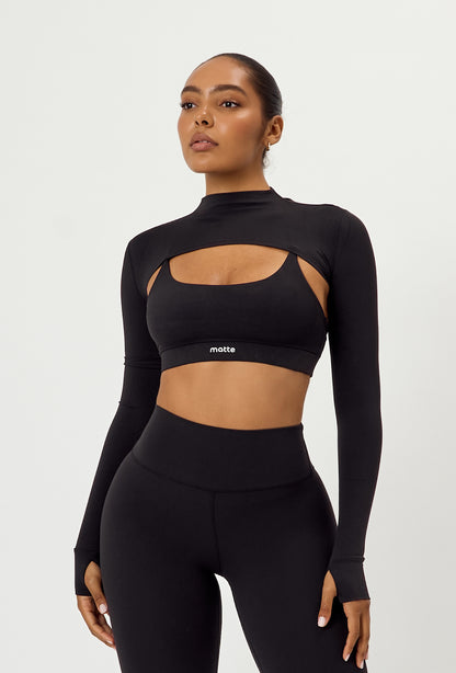 Mock Studio Crop - Black