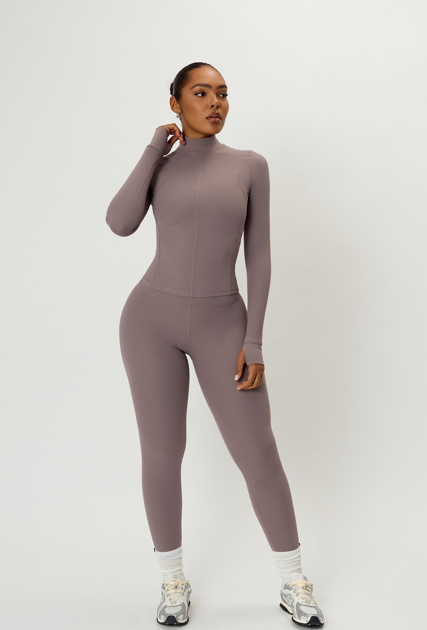 Contour Long Sleeve - Taupe