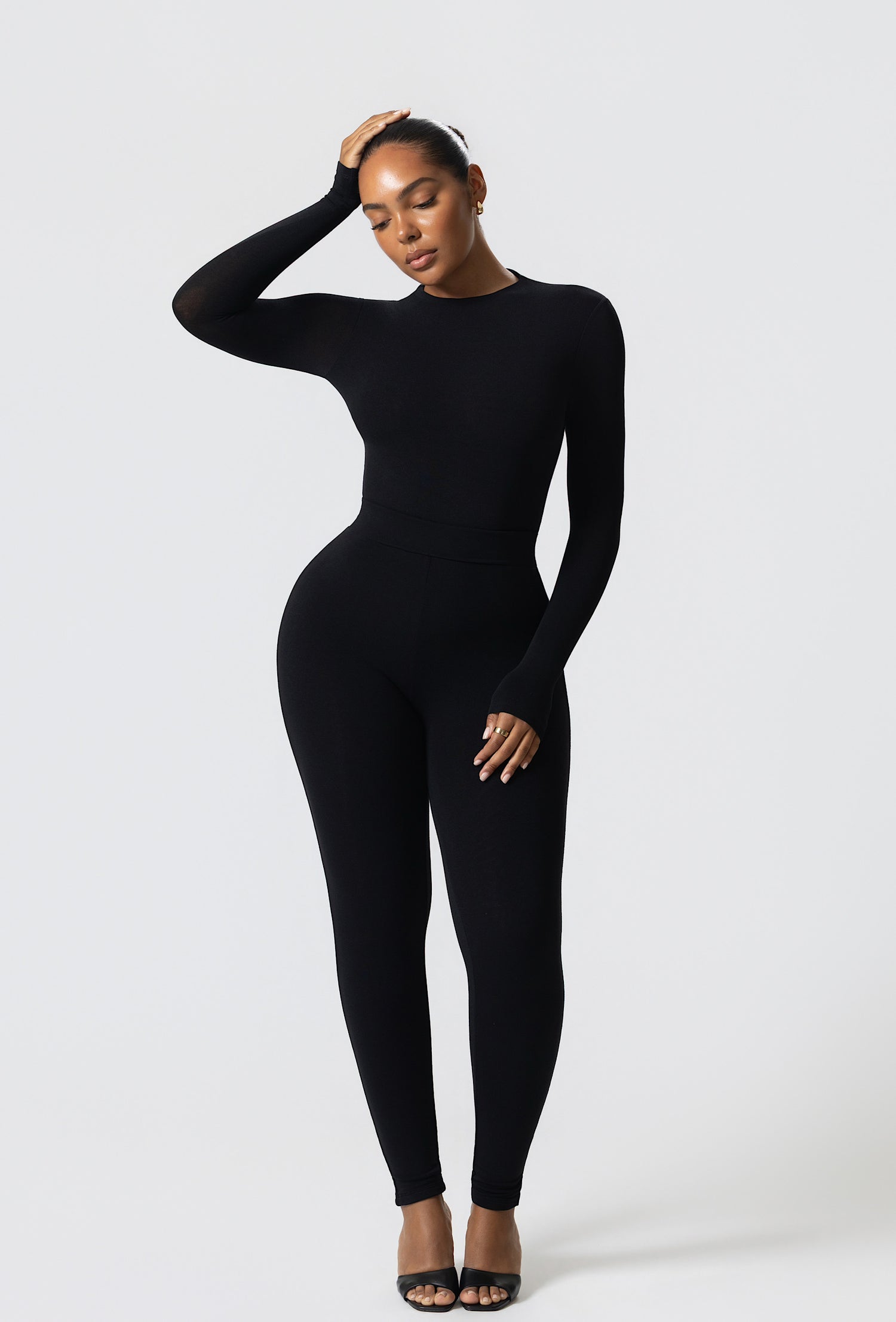Matte Basix Sculpt Leggings - Black