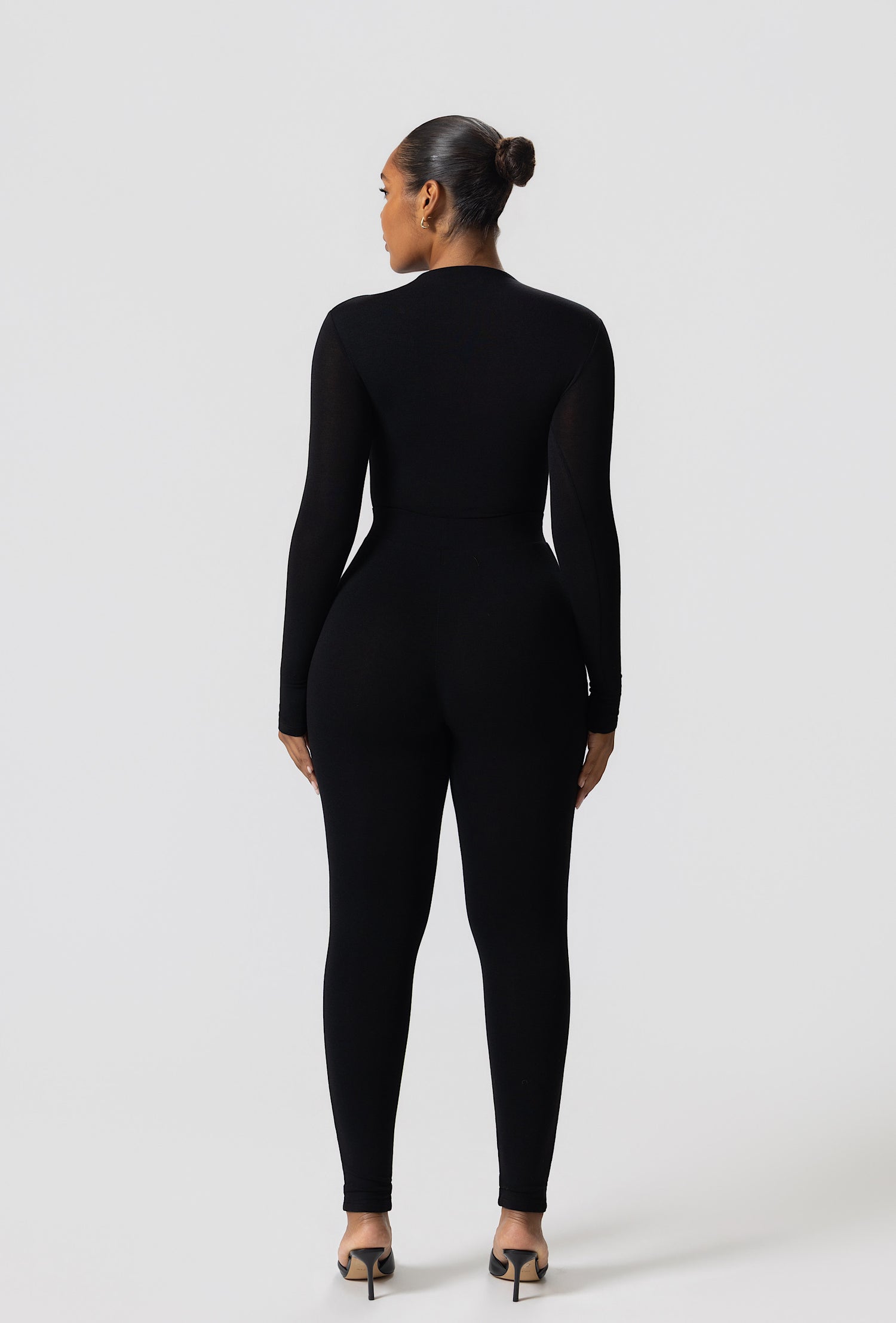 Matte Basix Sculpt Leggings - Black