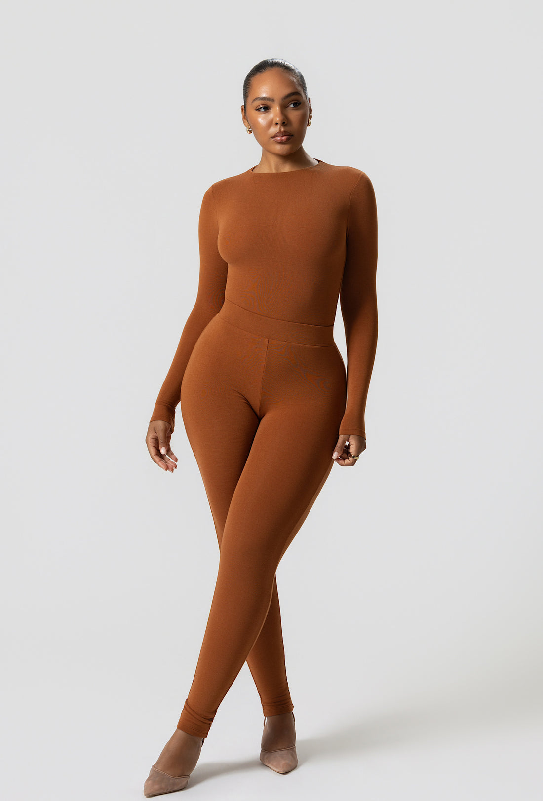 Matte Basix Sculpt Leggings - Sienna