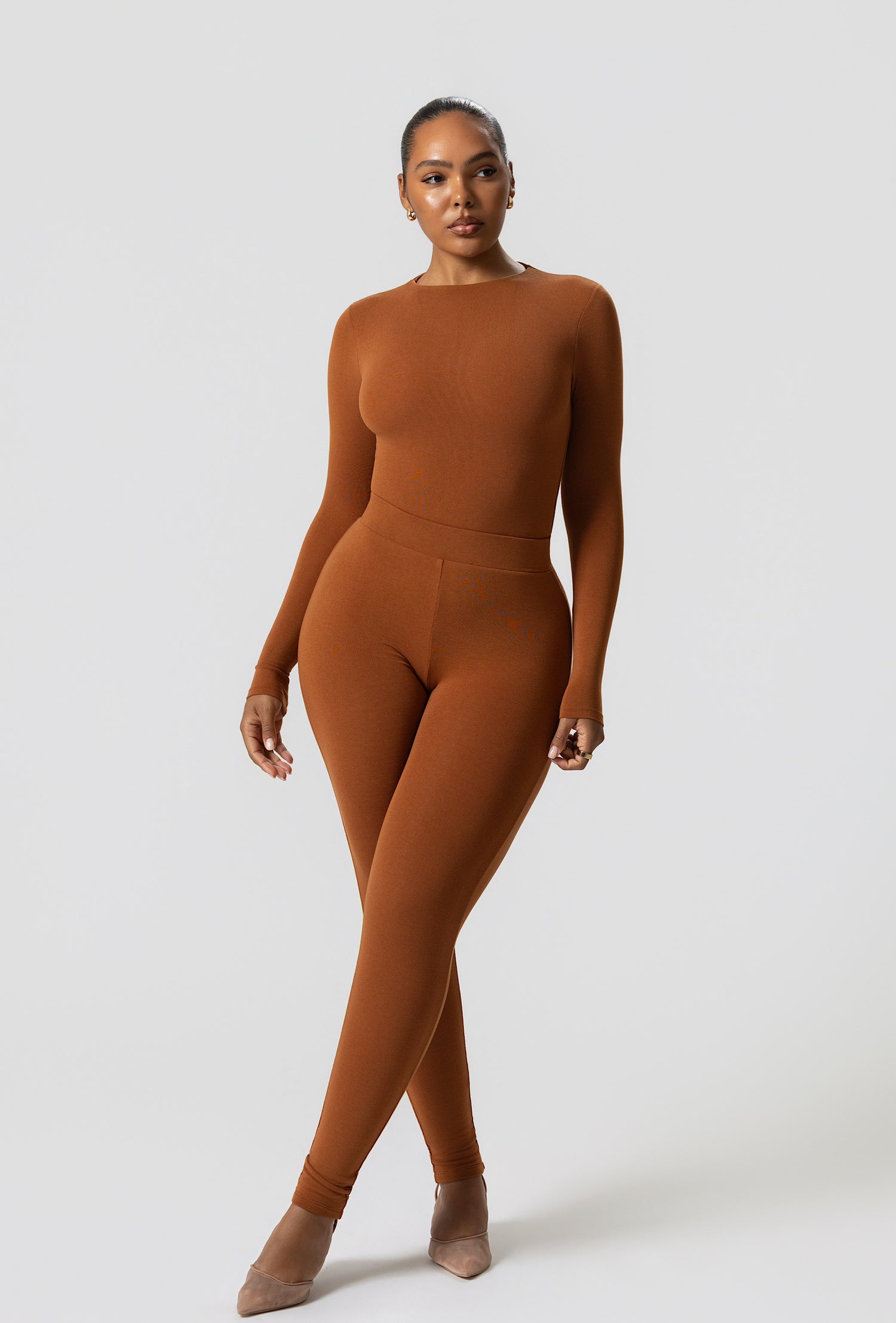 Matte Basix Sculpt Leggings - Sienna