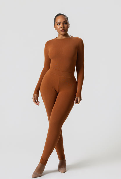 Matte Basix Sculpt Leggings - Sienna