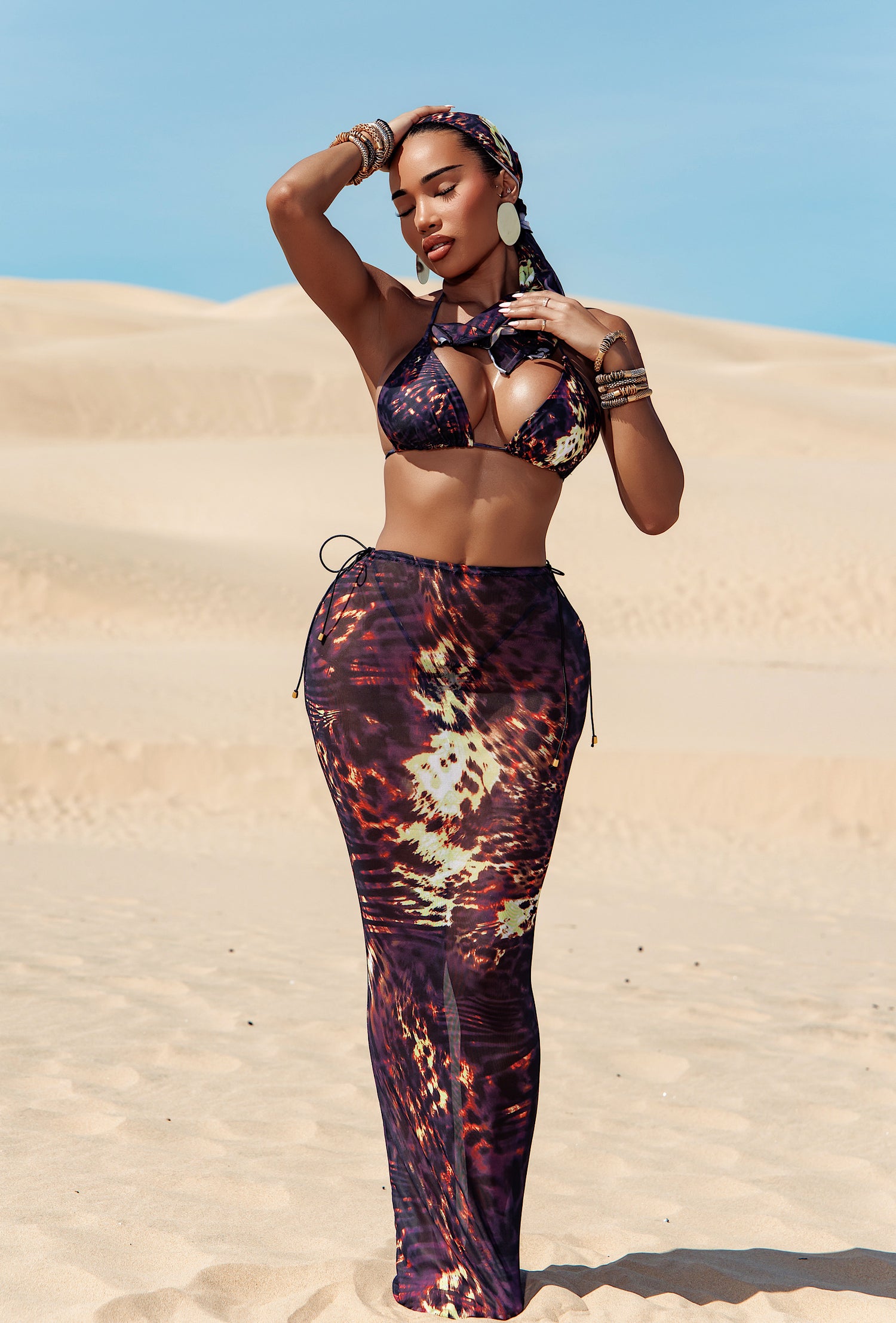 Giannis 4 Piece Set - Sahara Noir